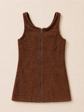 Joe Fresh Girls Corduroy Jumper in Brown / Fall Styles for Kids / Dress Jumpsuit